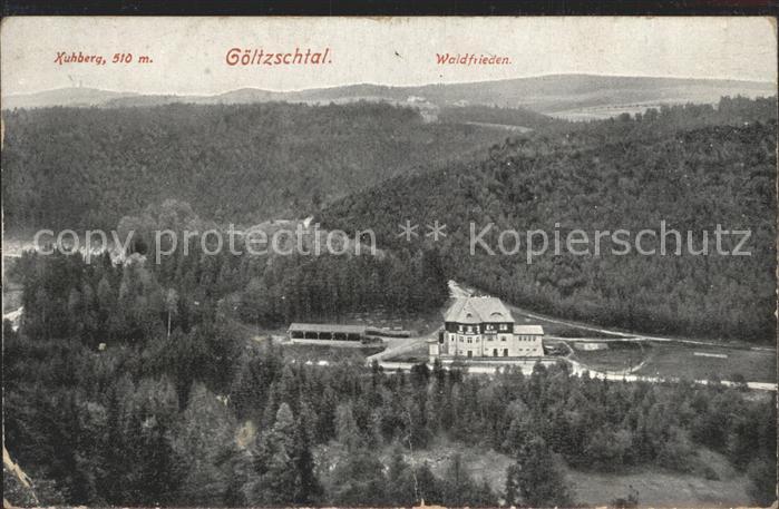 Greiz Thueringen Einkehrstaette Waldfrieden Goeltzschtal