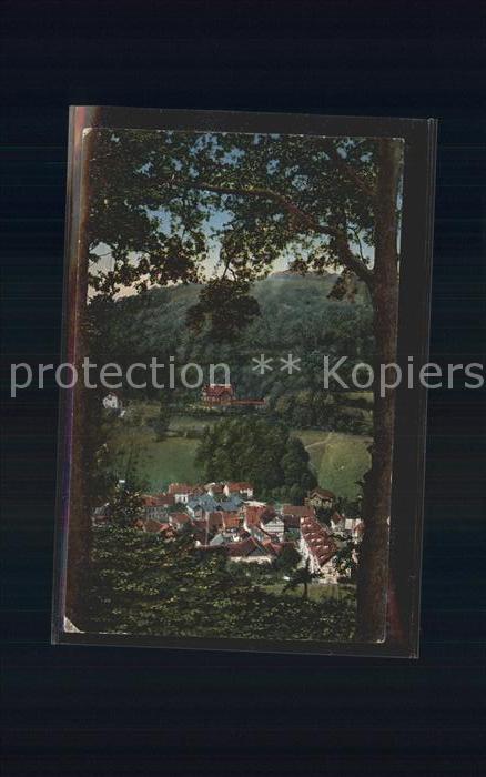 Ruhla Durchblick neben der Breitenberghuette Hotel zum Landgrafen