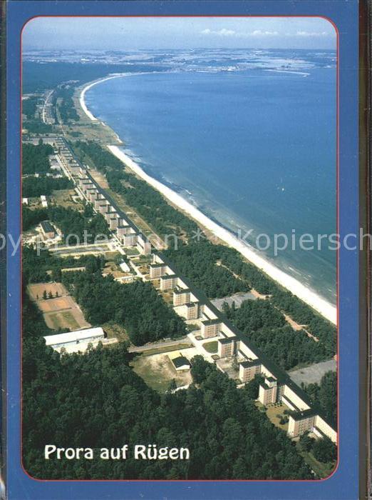 Prora Koloss von Prora Insel Ruegen Fliegeraufnahme