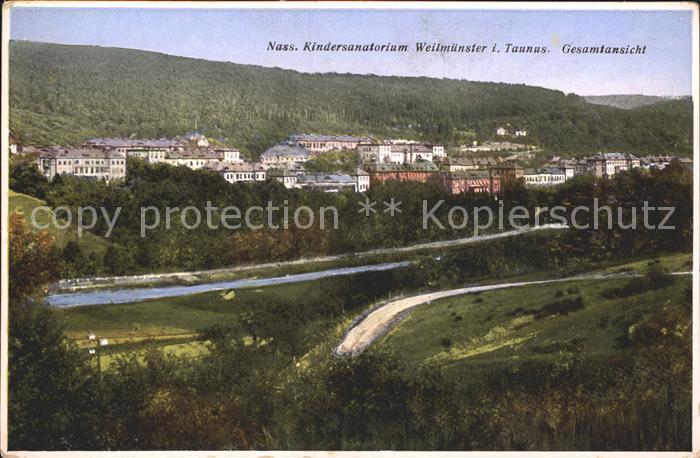 Weilmuenster Ansicht mit Nassauischem Kindersanatorium
