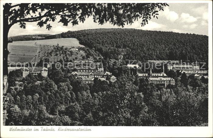 Weilmuenster Ansicht mit Kindersanatorium