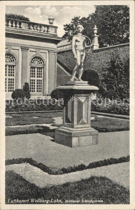 Weilburg Mittlerer Schlossgarten Skulptur Luftkurort