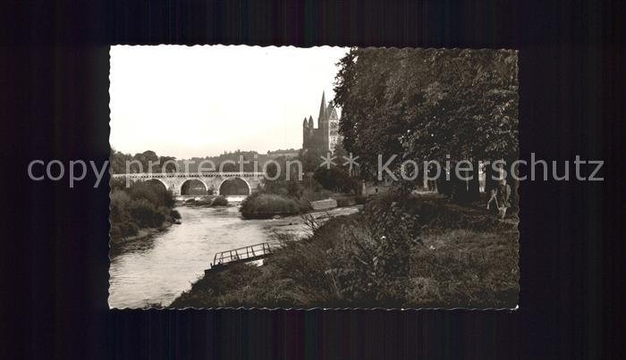 Limburg Lahn Dom und Lahnbruecke