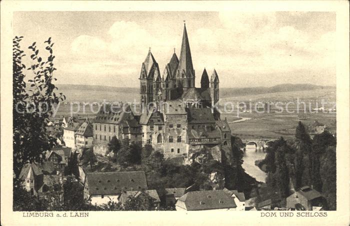 Limburg Lahn Dom und Schloss