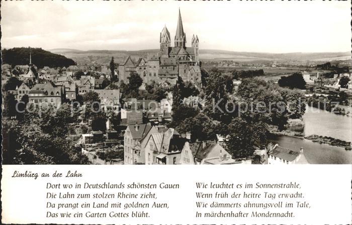 Limburg Lahn Ansicht mit Dom