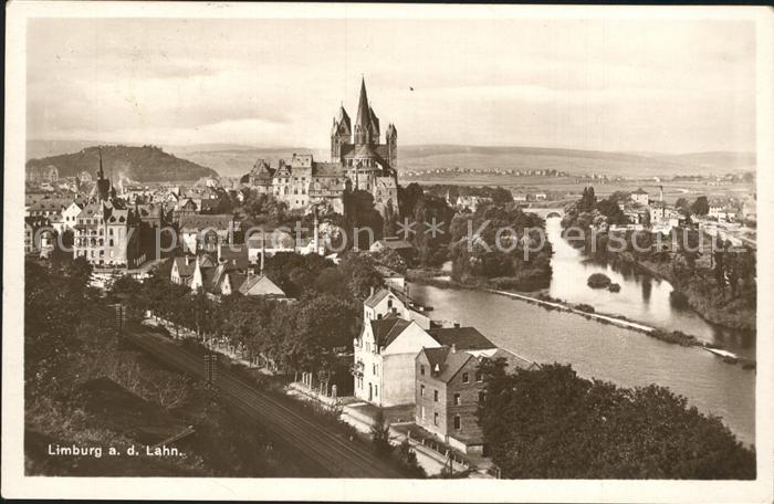 Limburg Lahn Stadtbild mit Dom