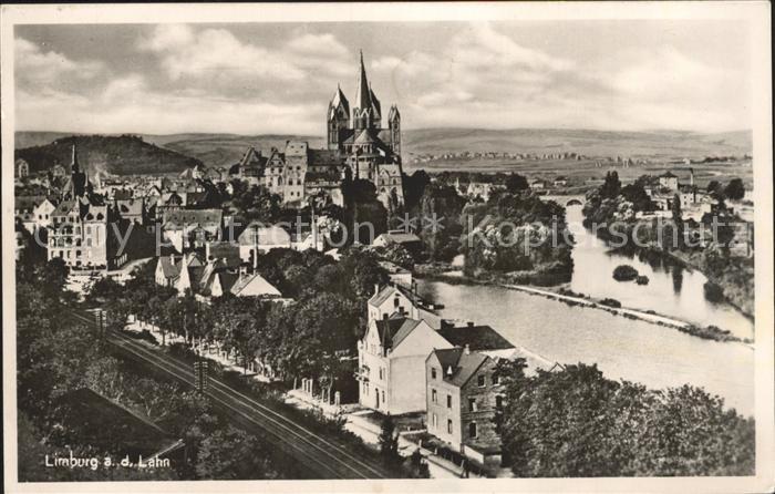 Limburg Lahn Stadtbild mit Dom