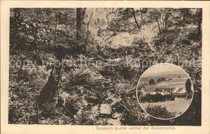 Niedernhausen Taunus Sommerfrische Pulvermuehle Pension Restauration