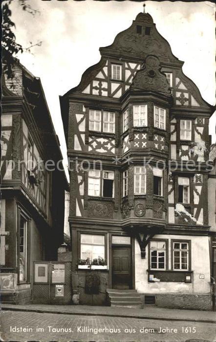 Idstein Killingerhaus aus dem Jahre 1615 Fachwerkhaus