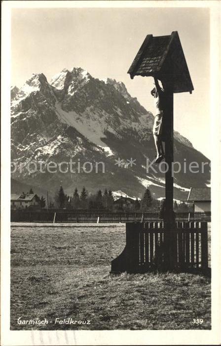 GARMISCH-PARTENKIRCHEN Bayern Feldkreuz Alpen