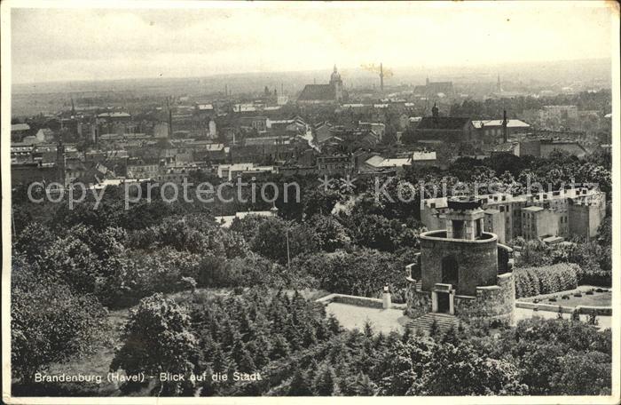 Brandenburg Havel Blick auf die Stadt