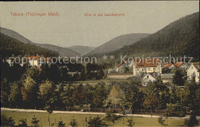 Tabarz Blick in den Lauchagrund