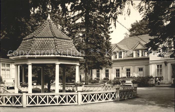 Bad Berka Goethebrunnen und Kurhaus