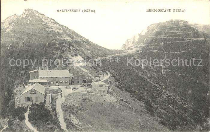 Herzogstandhaus Martinskopf Herzogstand Berghaus Bayerische Voralpen