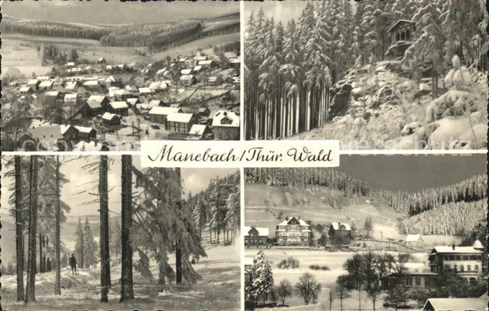 Manebach Winterpanorama