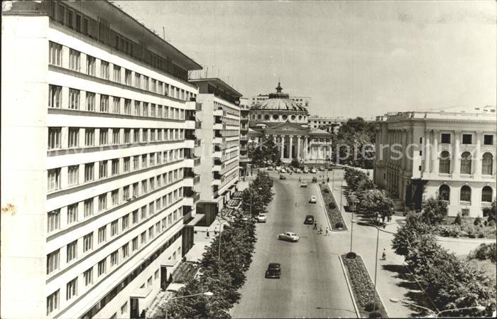 Bukarest Blick auf das Athenaeum