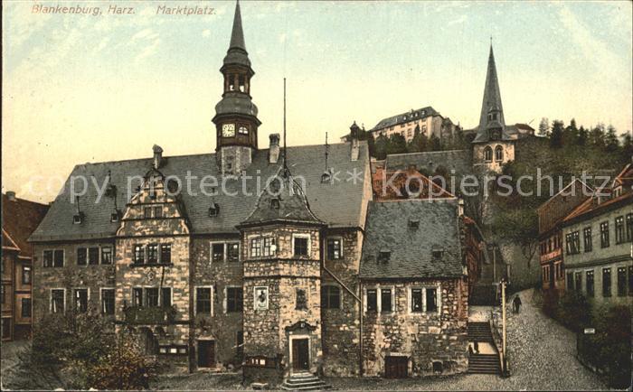 Blankenburg Harz Marktplatz