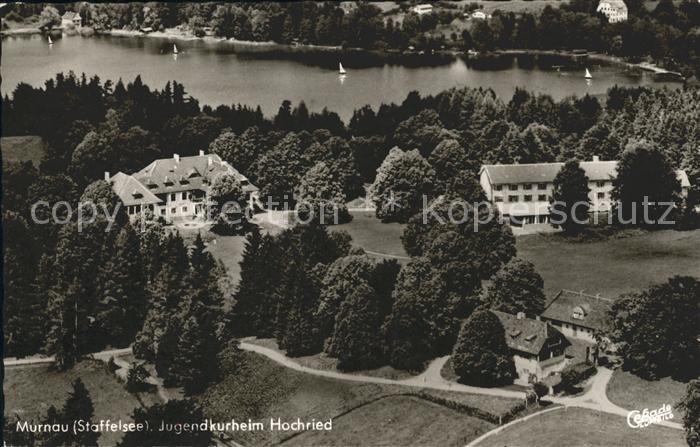 Murnau Staffelsee Jugendkurheim Hochried Fliegeraufnahme