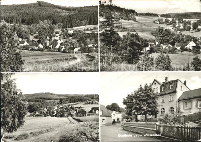 Hohendorf Vogtland Teilansichten Gasthaus Zum Wiesenthal