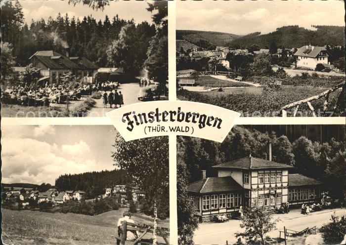 Finsterbergen Teilansichten Gartenrestaurant