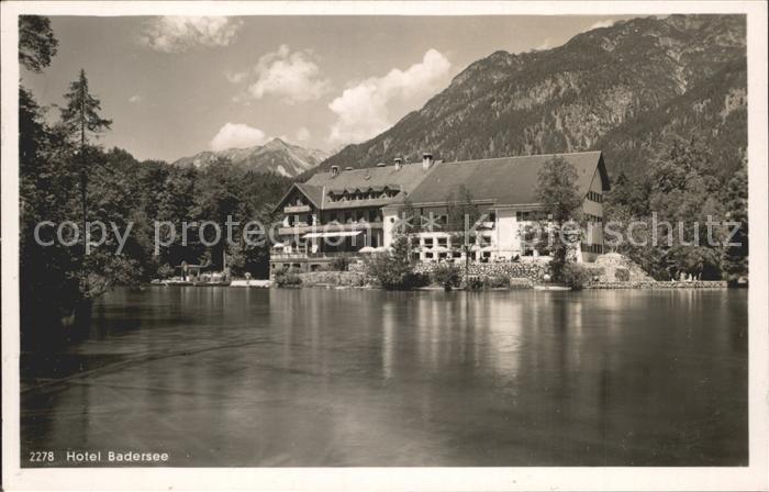 GARMISCH-PARTENKIRCHEN Bayern Hotel Badersee