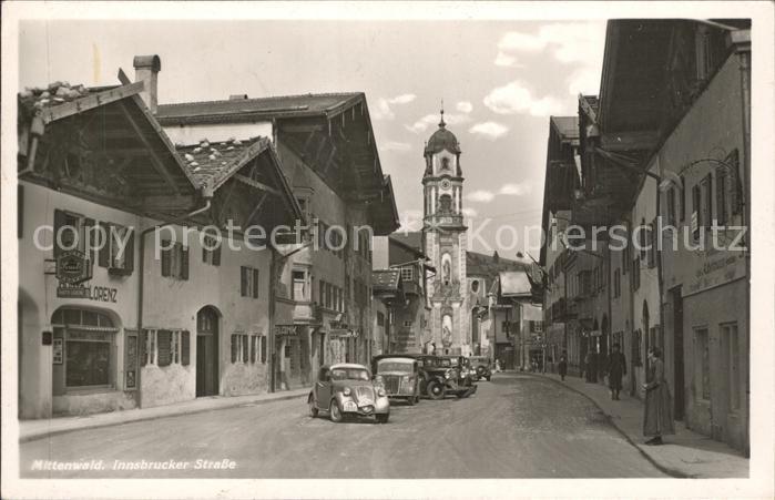 Mittenwald Bayern Innsbrucker Strasse