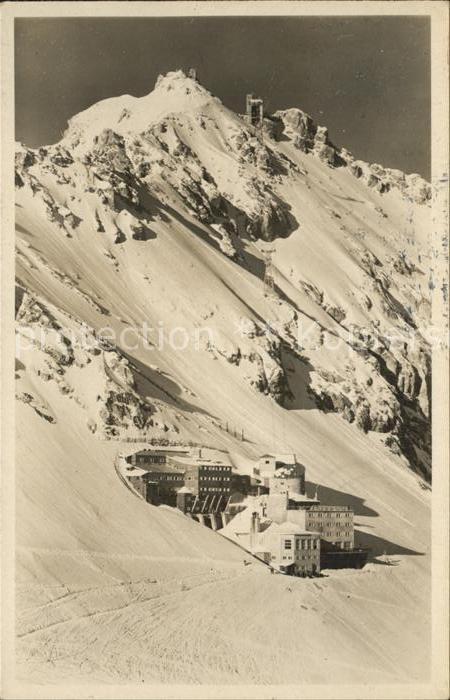 GARMISCH-PARTENKIRCHEN Bayern Berghotel Schneefernerhaus Gipfelstation Bayerisch