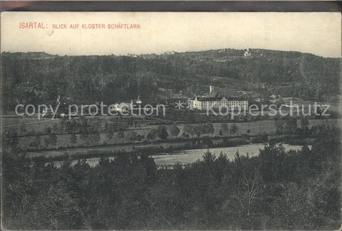 Schaeftlarn Panorama Isartal Kloster