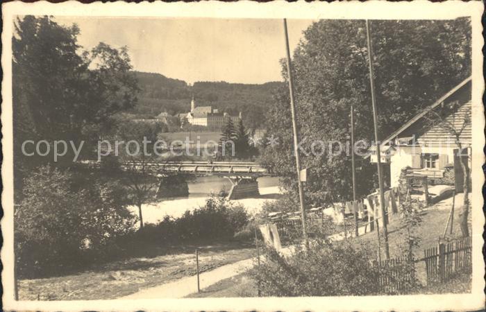 Muenchen Bayern Isarbruecke