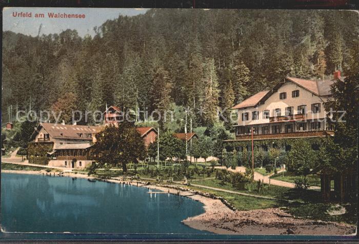 Urfeld Walchensee Teilansicht