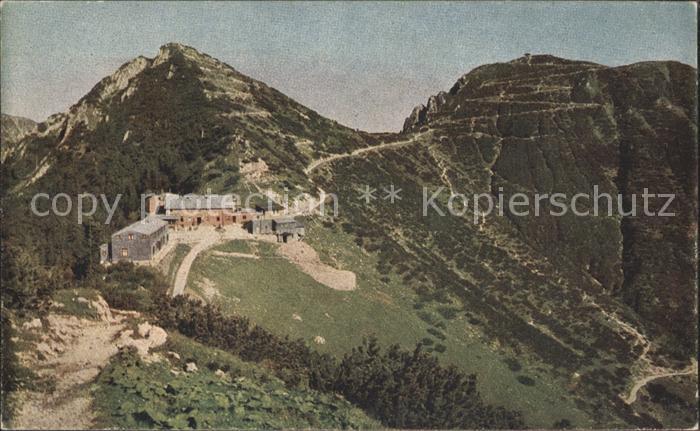 Herzogstandhaus Herzogstandgipfel und Unterkunftshaus