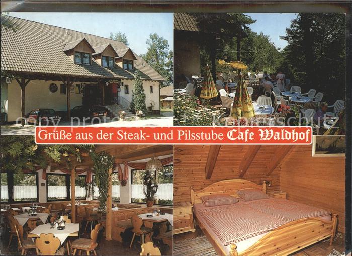 Niernsdorf Steak und Pilsstube Cafe Waldhof Gastraum Terrasse Zimmer