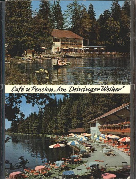 Grossdingharting Cafe und Pension Am Deininger Weiher Terrasse