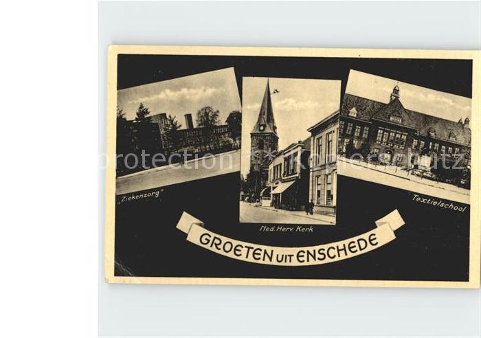 Enschede Ziekenzorg Ned Herv Kerk Textielschool