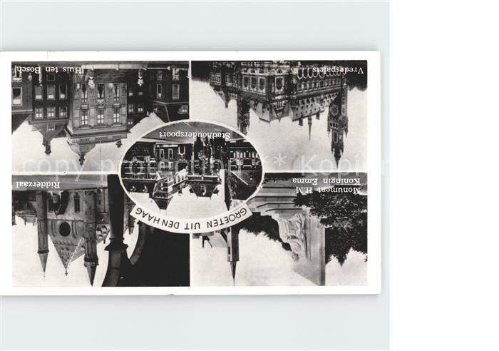 Den Haag Monument HM Koningin Emma Ridderzaal Vredespaleis Stadthouderspoort Hui