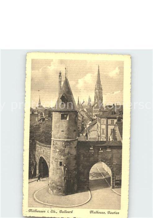 Muelhausen Elsass Bollwerk