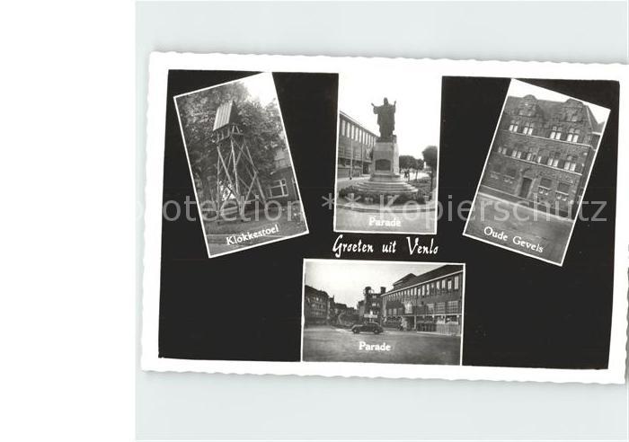 Venlo Klokkestoel Parade Oude Gevels