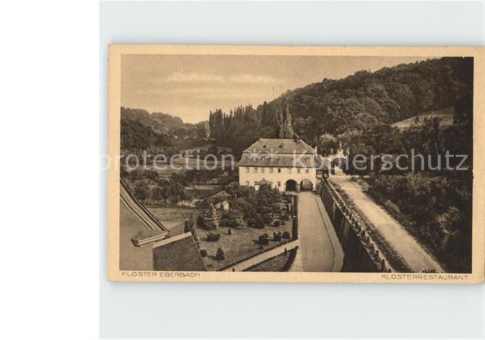 Hattenheim Rheingau Kloster Eberbach Klosterrestaurant