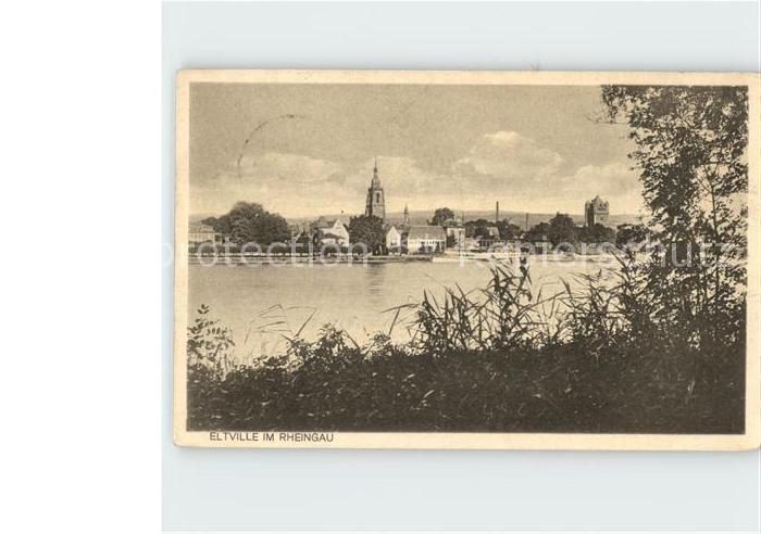 Eltville Rhein Panorama