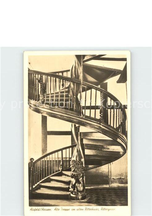 Alsfeld Alte Treppe am alten Ritterhaus Rittergasse