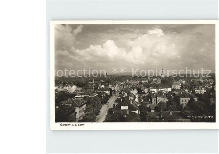 Giessen Lahn Stadtansicht