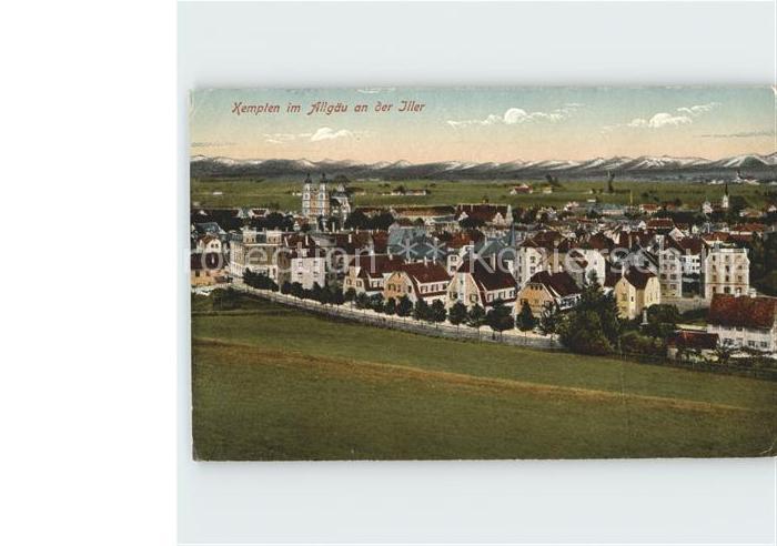 Kempten Allgaeu Stadtansicht