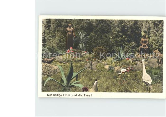 Marienthal Rheingau Der heilige Franz und die Tiere Station Geisenheim