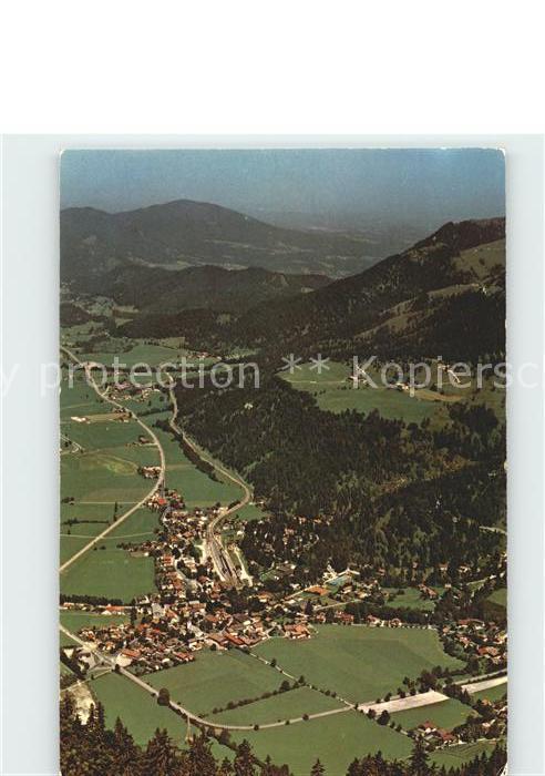Bayrischzell im Leitzachtal Fliegeraufnahme