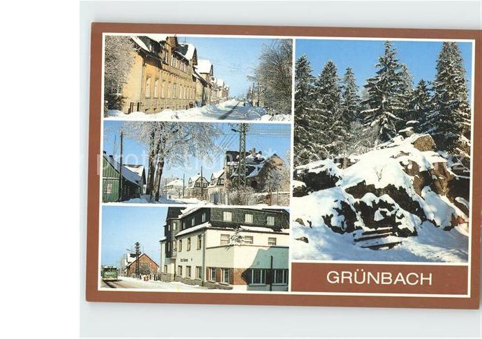 Gruenbach Vogtland Falkensteinerstr Neustaedter Str Gaststaette Zur Tanne Wendel