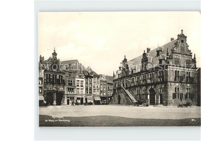 Nijmegen De Waag en Kerkboog