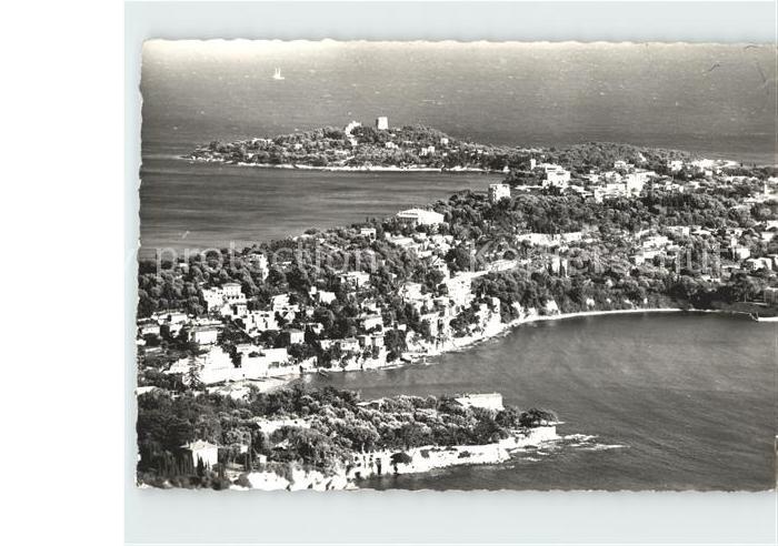 Saint-Jean-Cap-Ferrat et la pointe de Saint Hospice Vue aerienne