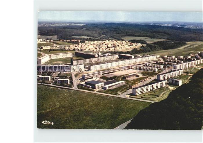 Saint-Avold Vue aerienne Cites Wenheck et Carriere