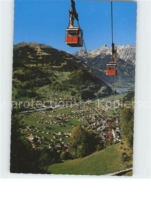 Schruns Vorarlberg mit Tschagguns Hochjochbahn mit Golm und Zimba