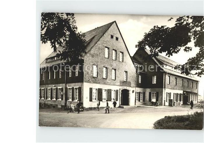 Seiffen Erzgebirge FDGB Erholungsheim Berghof Bad Einsiedel